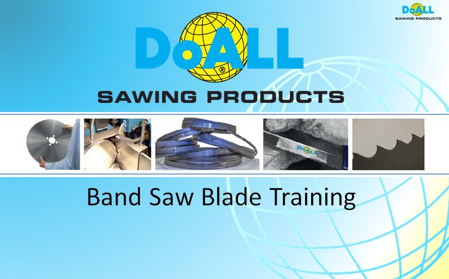 band saw blade training